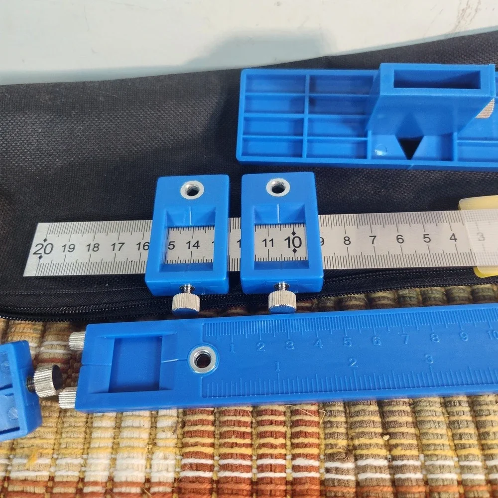 Cabinet Hardware Jig Tool Kit – Adjustable Drawer Pull & Cabinet Handle Drill...